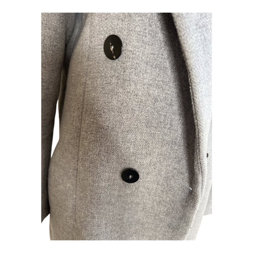 Mango Long Lapel Double Breasted Coat - Picture 5 of 6
